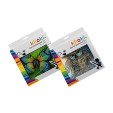 Diamond Art Canvas 20 x 20cm, including Accessories 